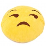 Lonely Smiley Cushion looking with Side Eyes